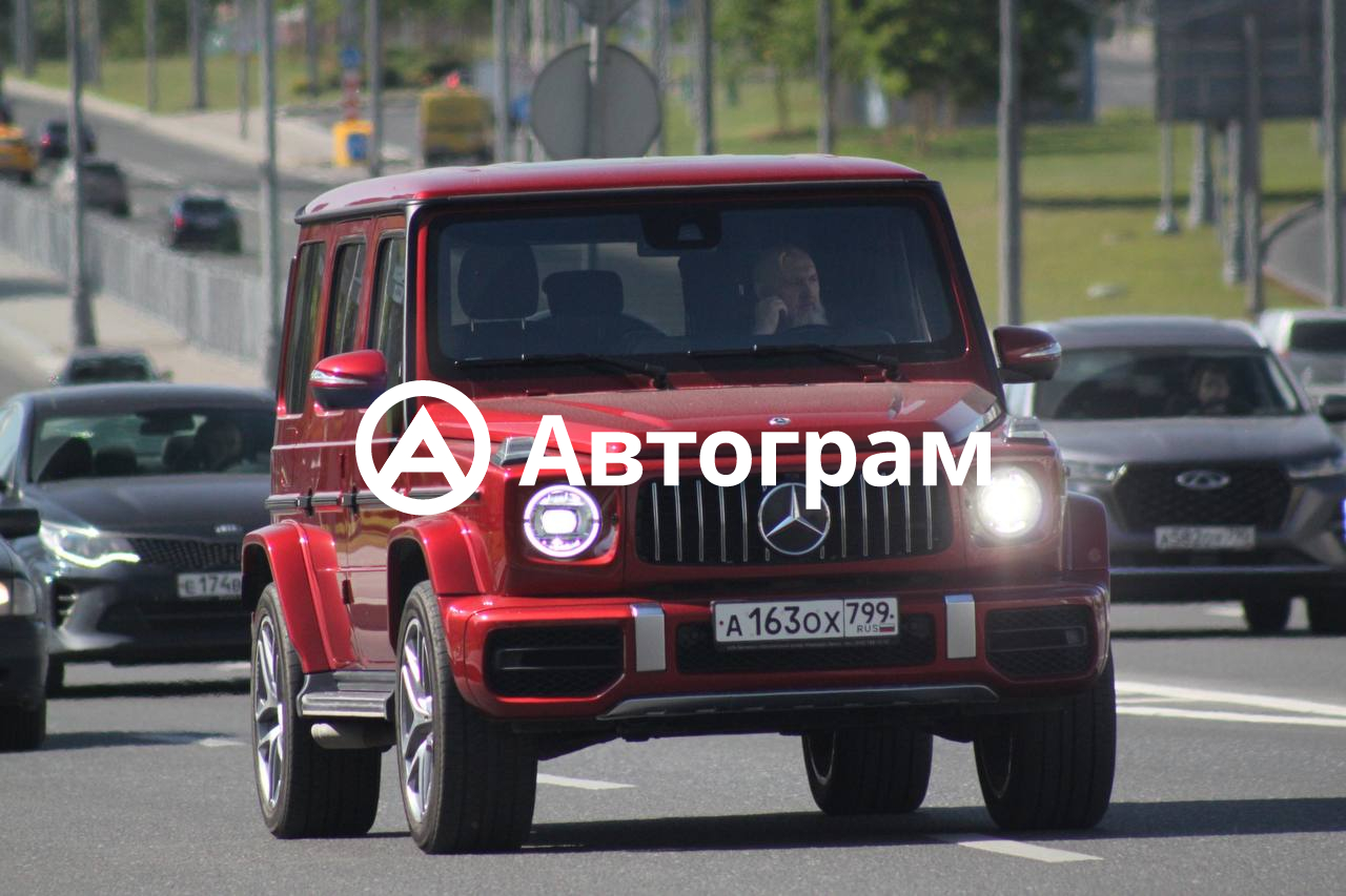 Информация об авто Mercedes-Benz G 63 AMG с гос. номеру А163ОХ799