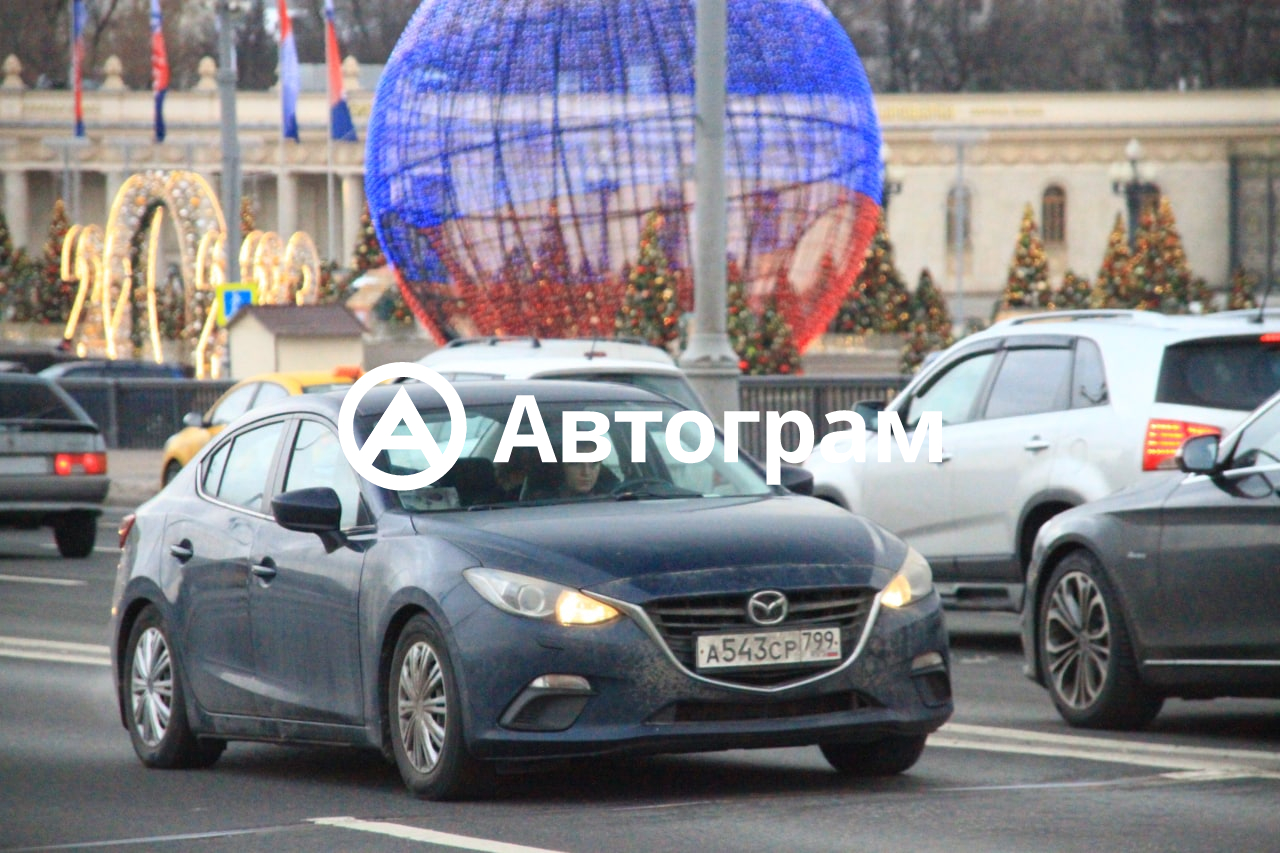 Информация об авто Mazda 3 с гос. номеру А543СР799