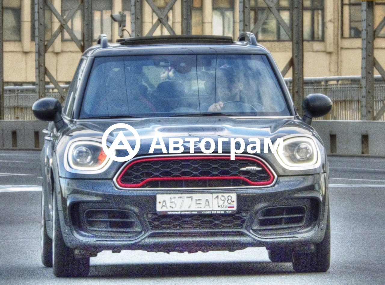 Информация об авто Mini John Cooper Works Countryman с гос. номеру А577ЕА198