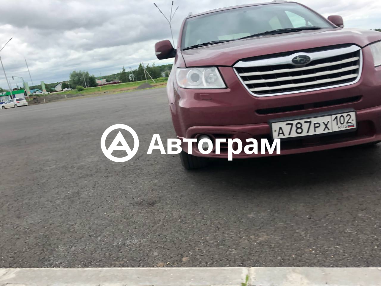 Информация об авто Subaru Tribeca с гос. номеру А787РХ102