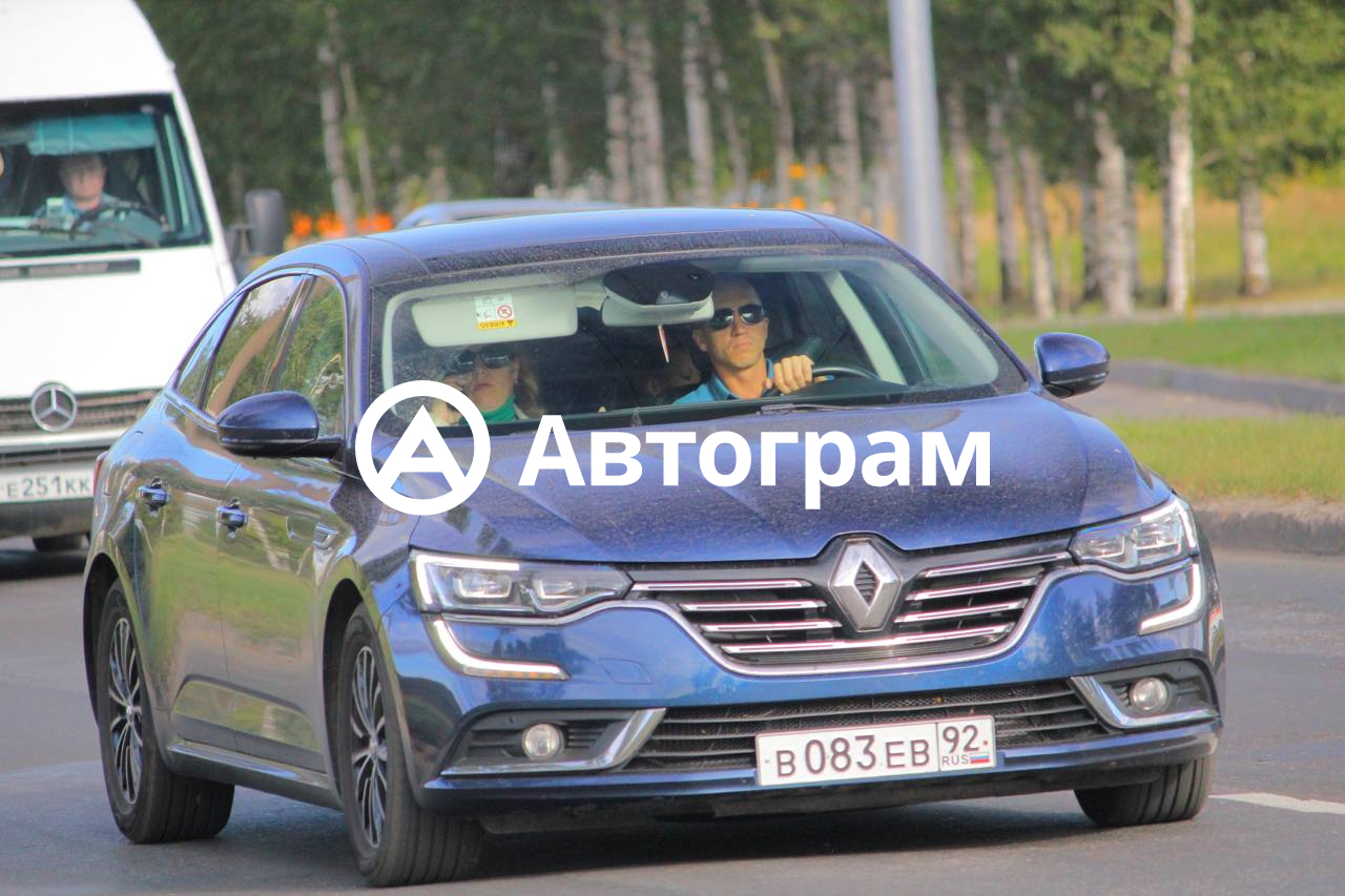 Информация об авто Renault Talisman с гос. номеру В083ЕВ92