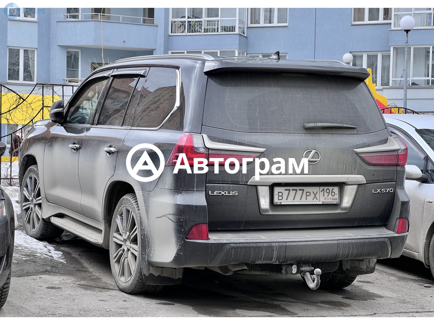 Информация об авто Lexus LX с гос. номеру В777РХ196