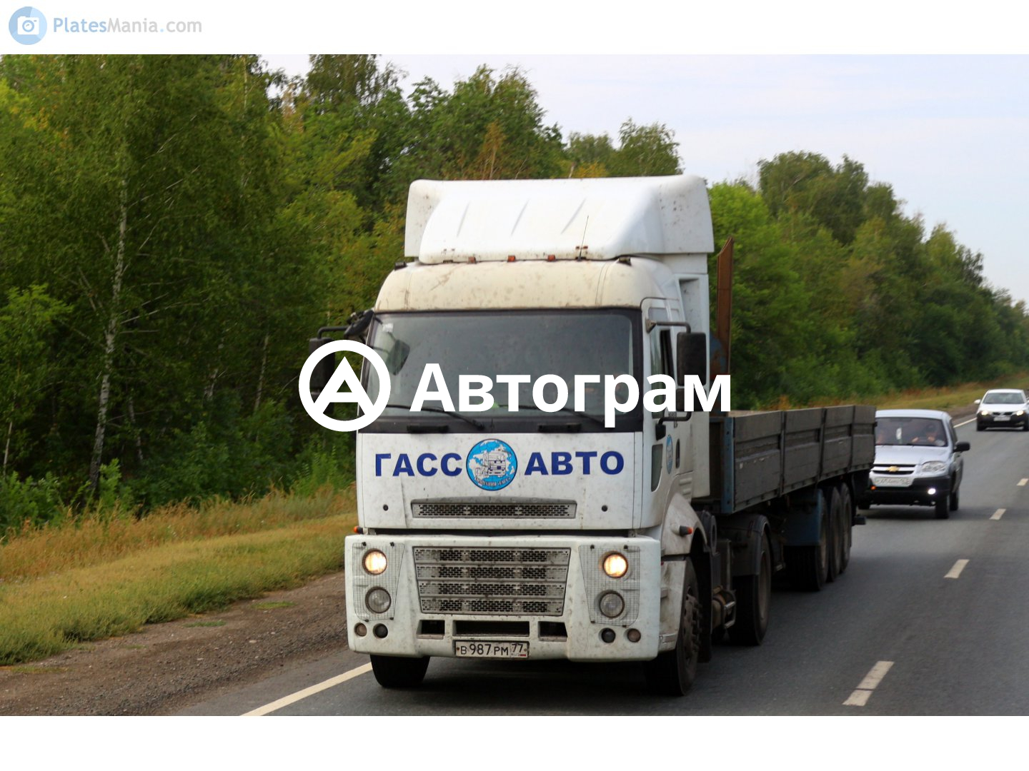 Информация об авто Ford Cargo с гос. номеру В987РМ77