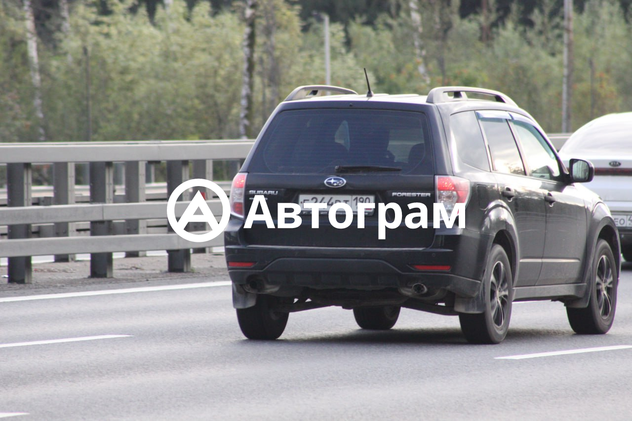 Информация об авто Subaru Forester с гос. номеру Е244РТ190