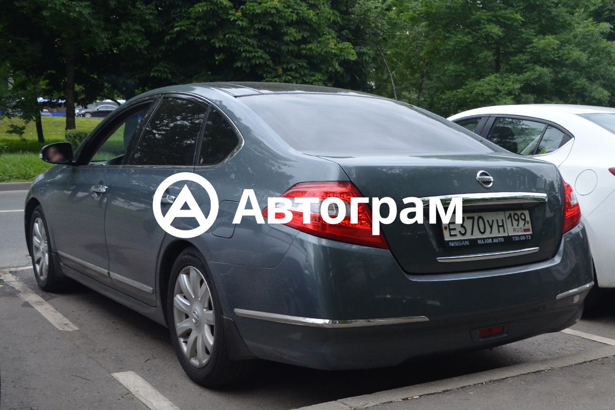 Информация об авто Nissan Teana с гос. номеру Е370УН199