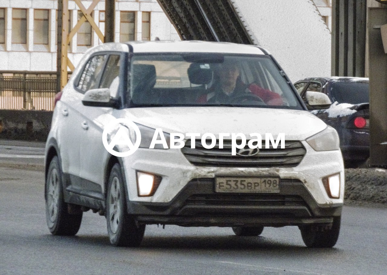 Информация об авто Hyundai Creta с гос. номеру Е535ВР198