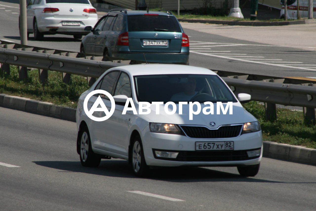 Информация об авто Skoda Rapid с гос. номеру Е657ХУ82