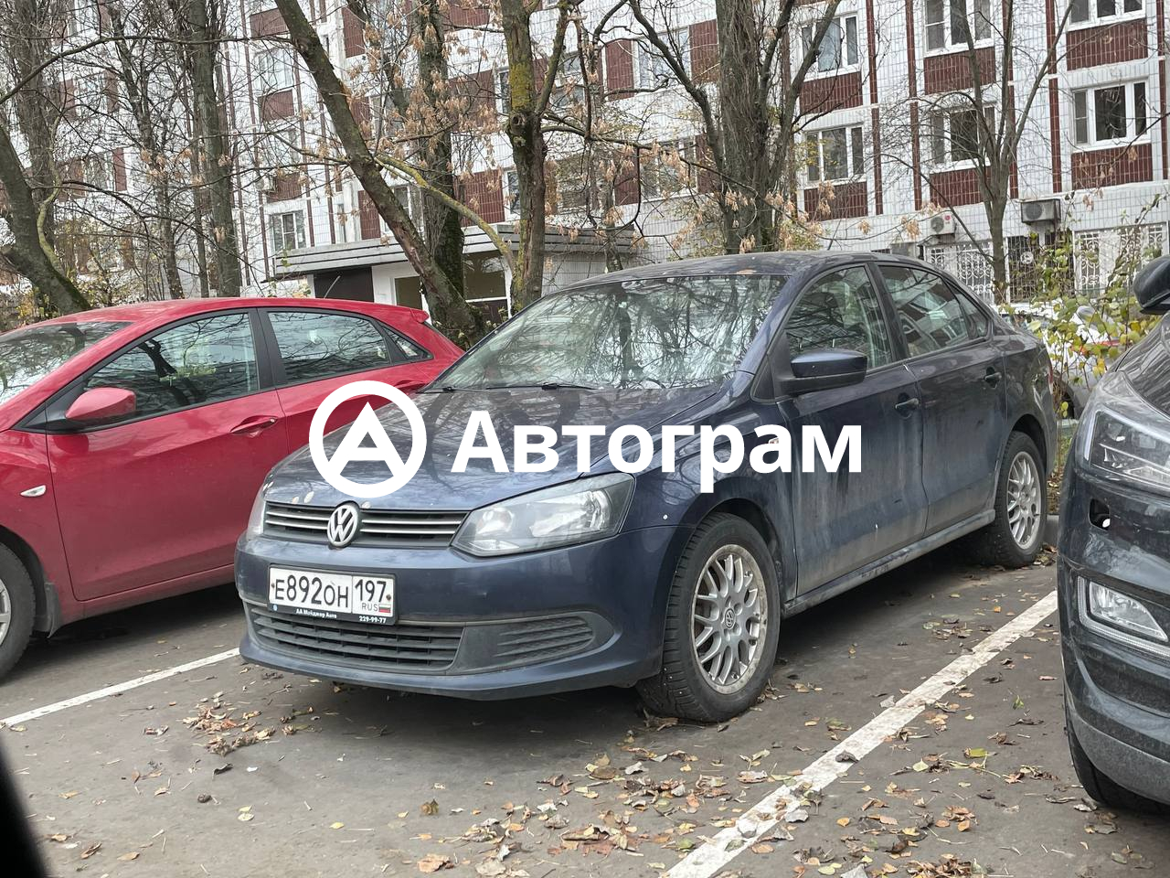 Информация об авто Volkswagen Touran с гос. номеру Е892ОН197