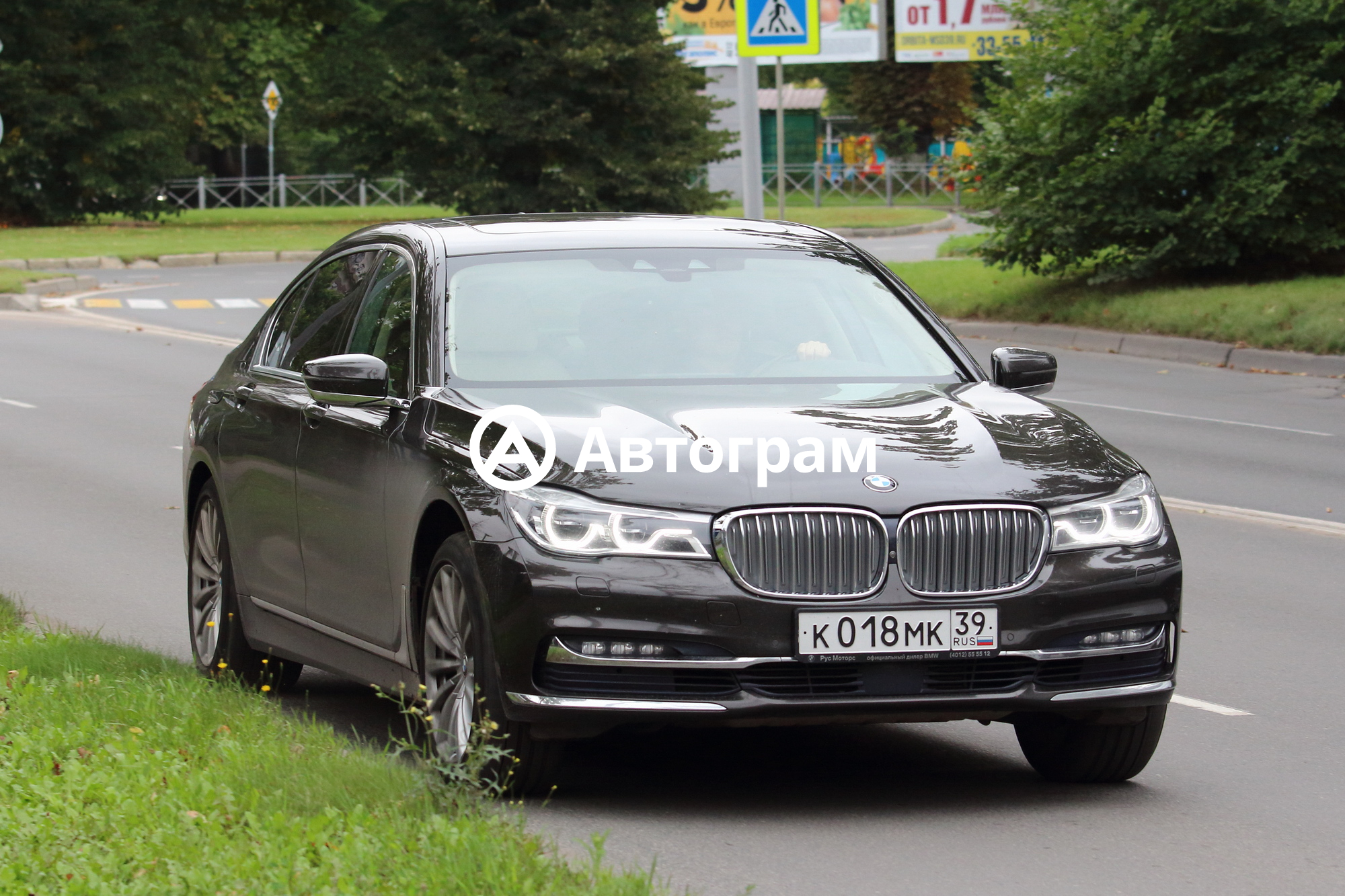 Информация об авто BMW 7 Series с гос. номеру К018МК39