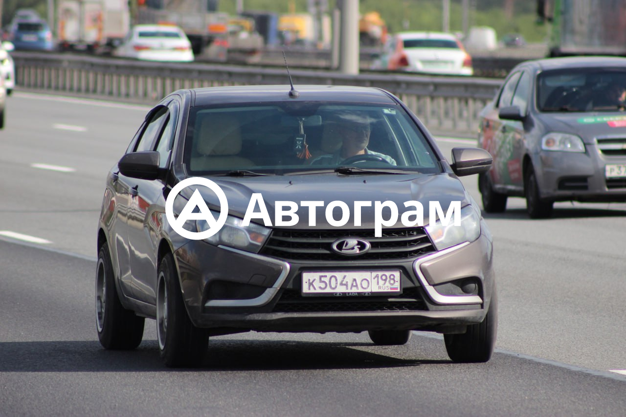 Информация об авто Lada Vesta с гос. номеру К504АО198