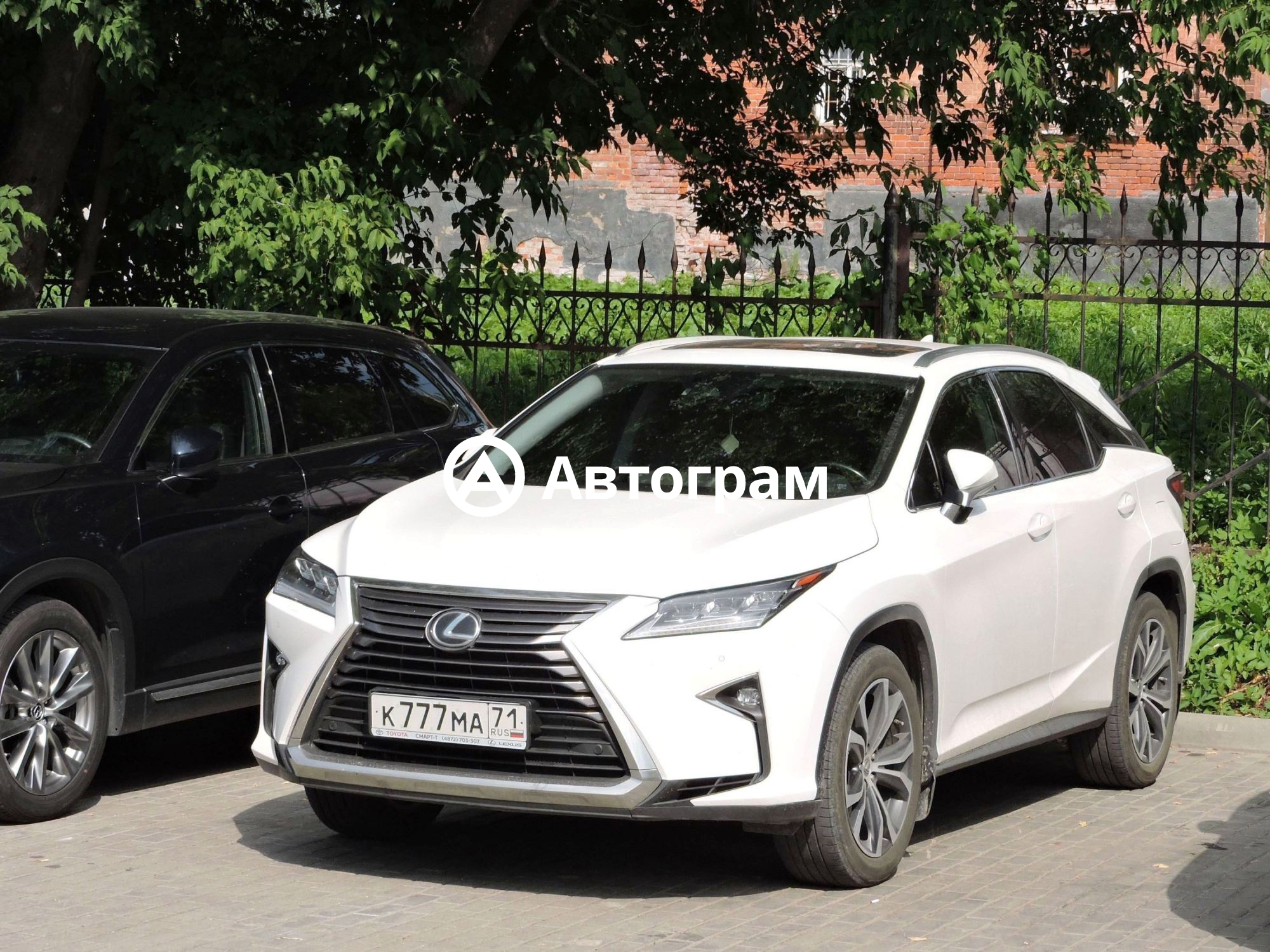 Информация об авто Lexus RX с гос. номеру К777МА71