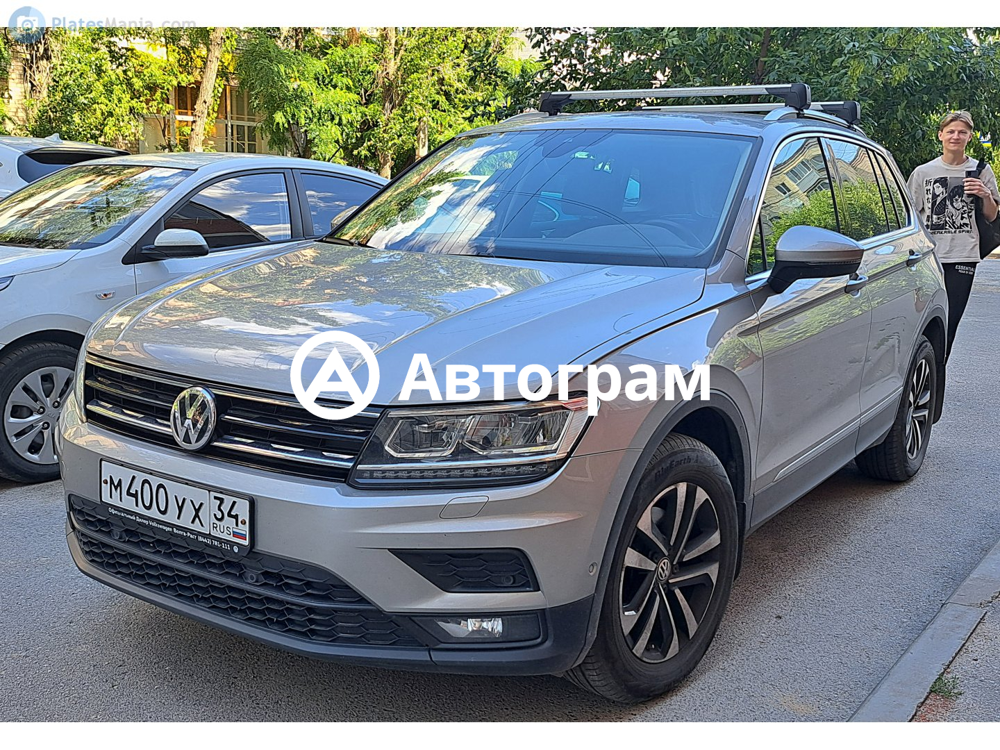 Информация об авто Volkswagen Tiguan с гос. номеру М400УХ34