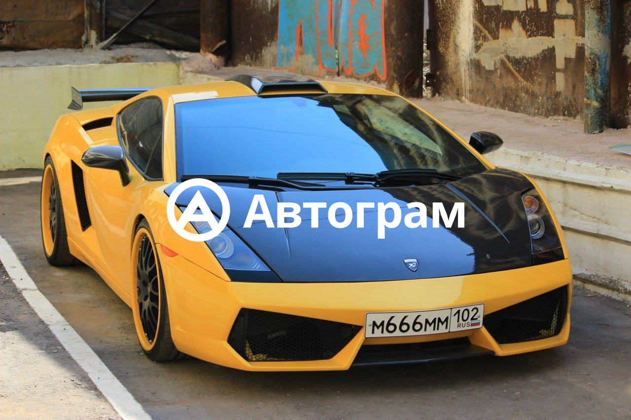 Информация об авто Lamborghini Gallardo с гос. номеру М666ММ102