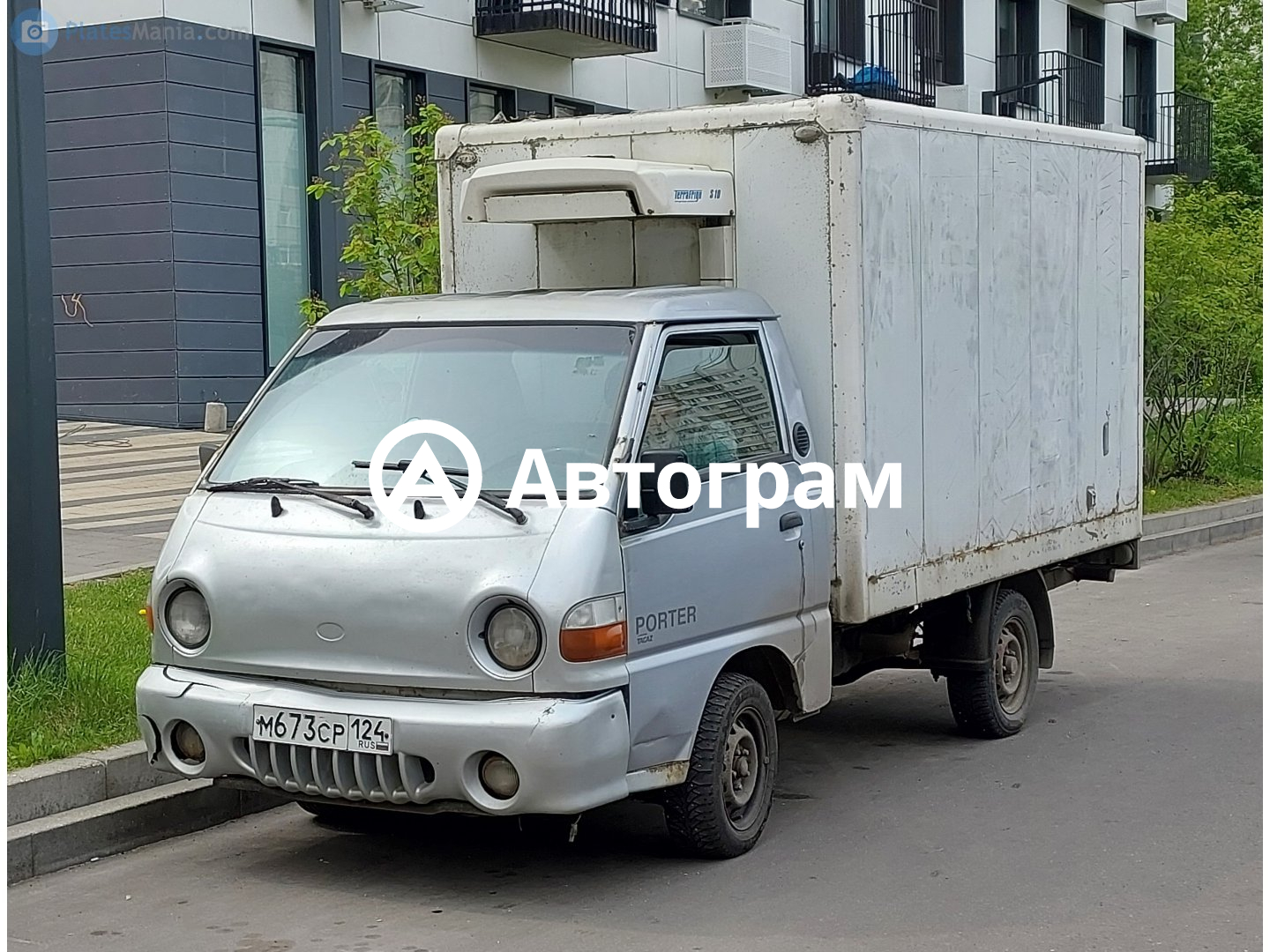 Информация об авто Hyundai Porter с гос. номеру М673СР124