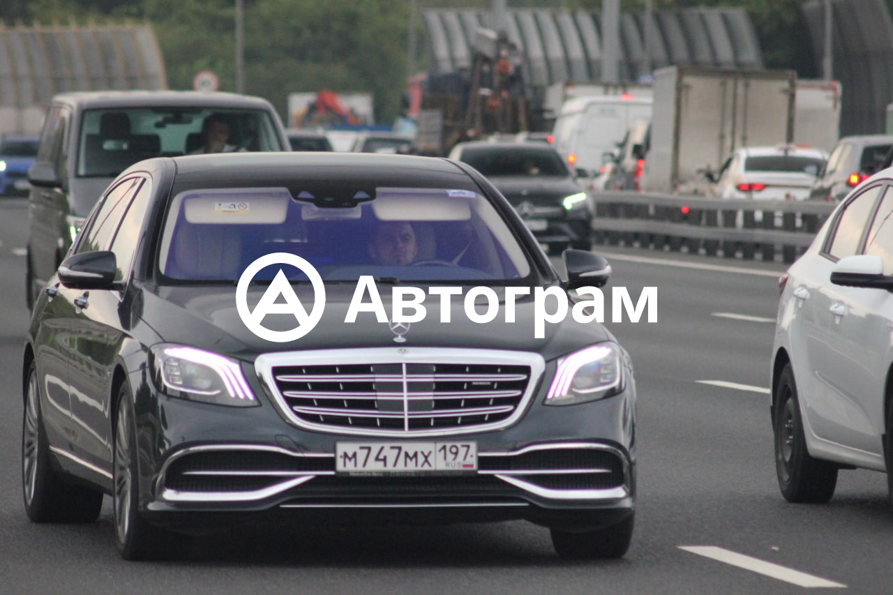 Информация об авто Mercedes-Benz S-Class с гос. номеру М747МХ197