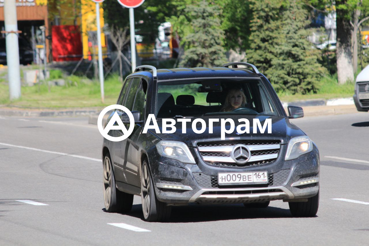 Информация об авто Mercedes-Benz GLK с гос. номеру Н009ВЕ161