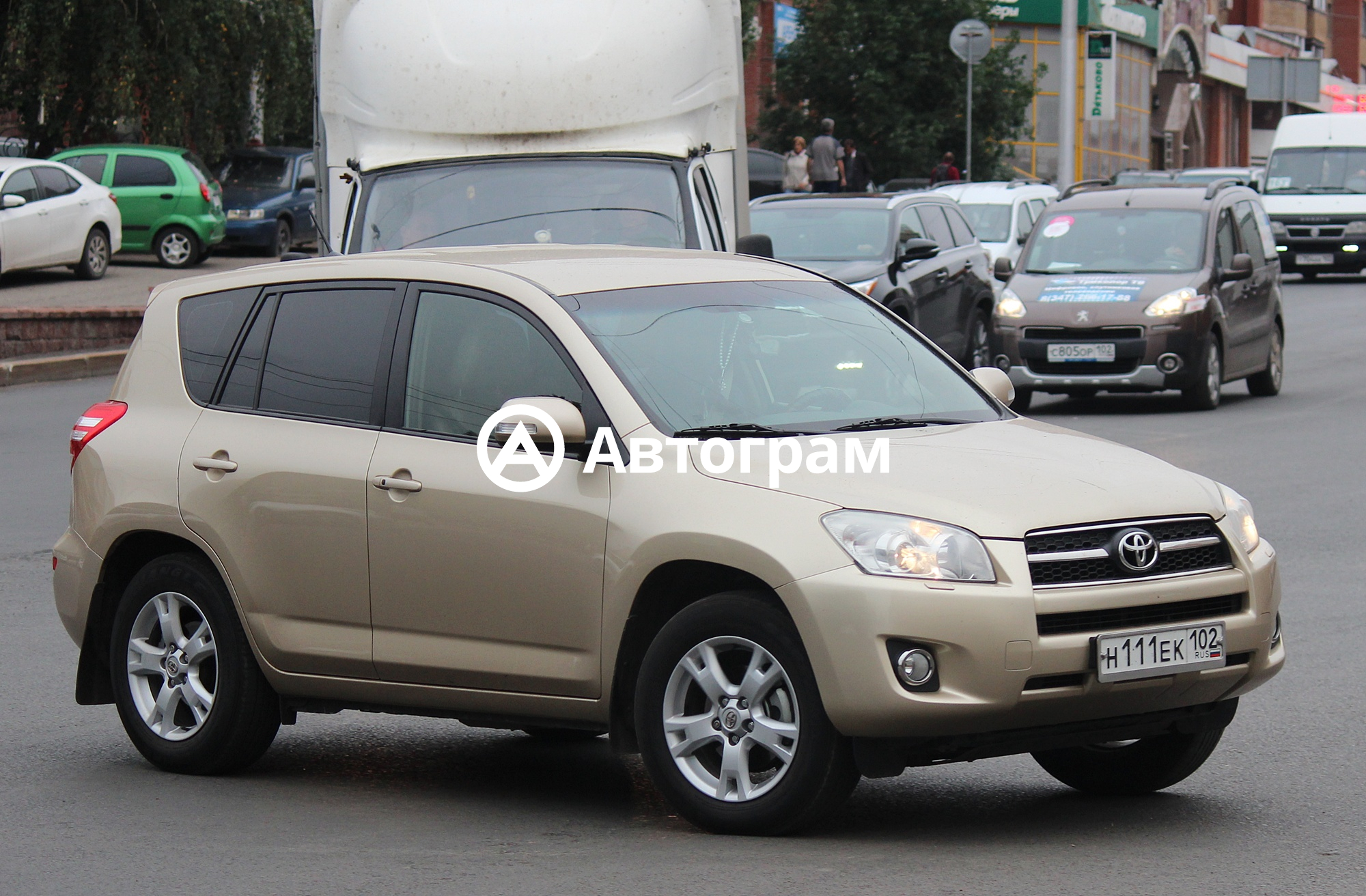 Информация об авто Toyota RAV4 с гос. номеру Н111ЕК102