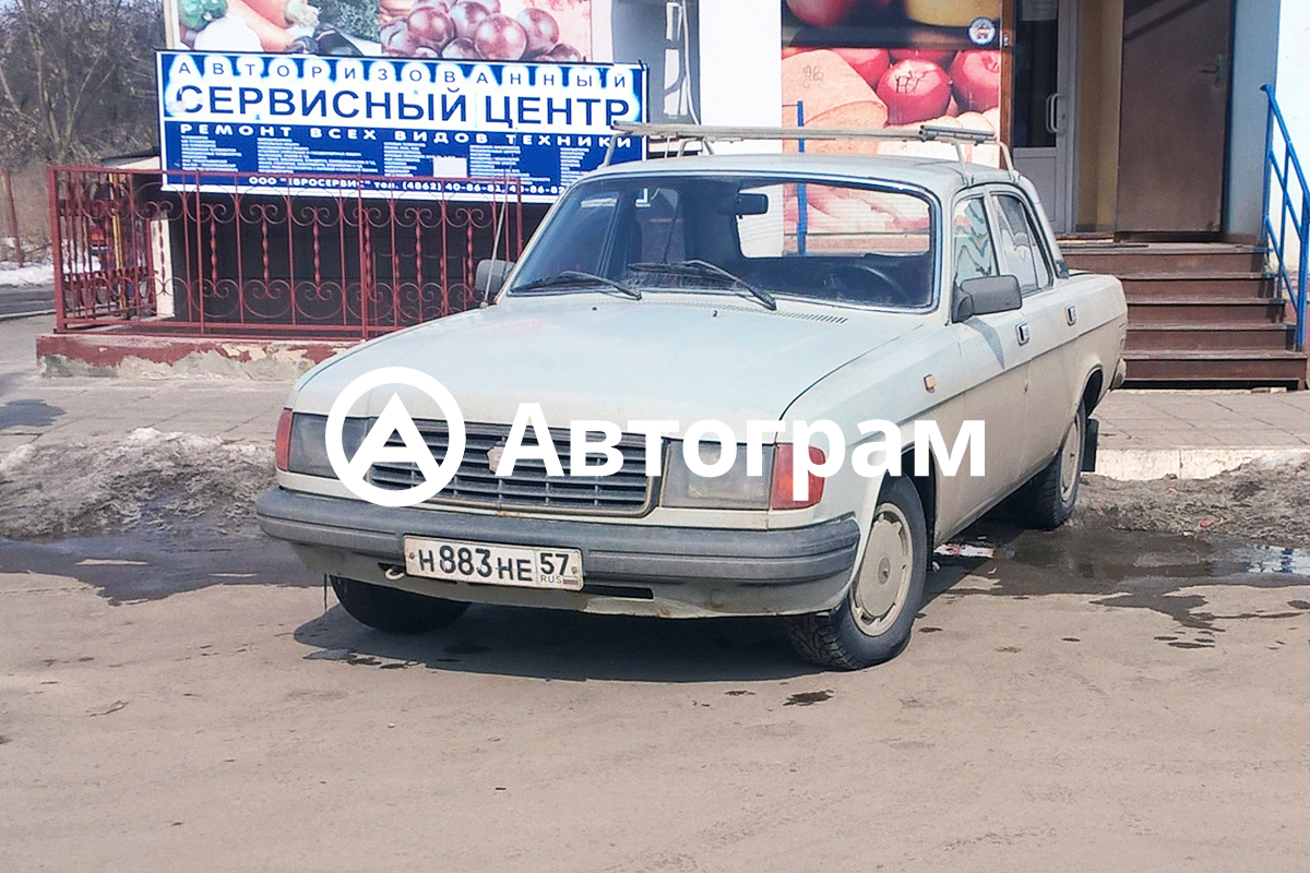 Информация об авто GAZ 31029 Волга с гос. номеру Н883НЕ57