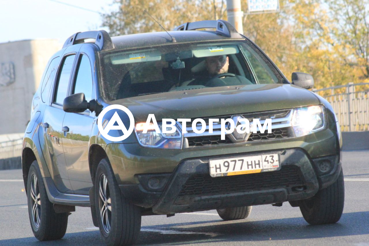 Информация об авто Renault Duster с гос. номеру Н977НН43