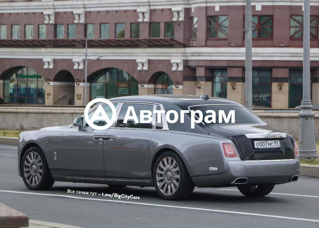 Информация об авто Rolls-Royce Phantom с гос. номеру О007МС97