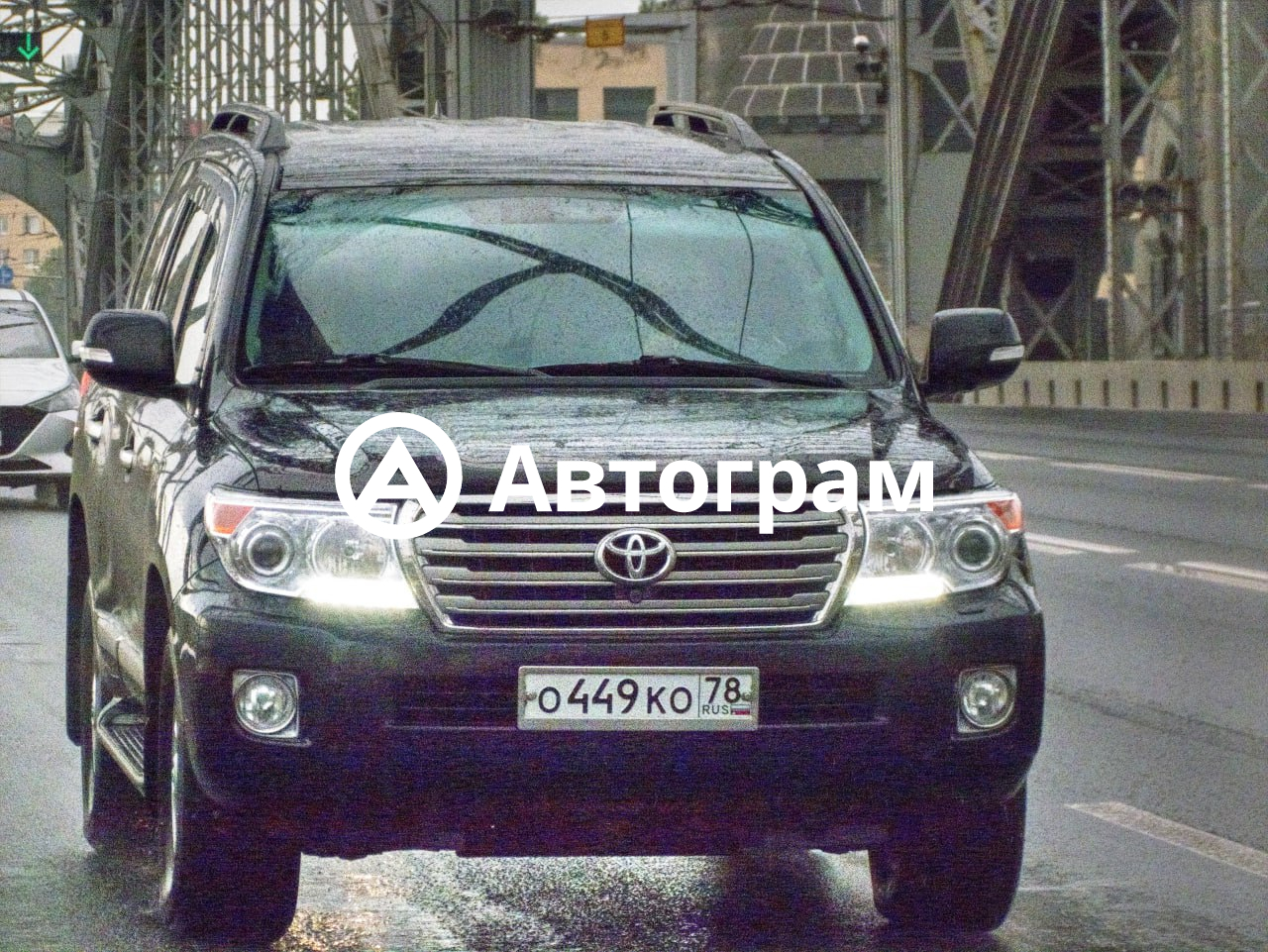 Информация об авто Toyota Land Cruiser с гос. номеру О449КО78