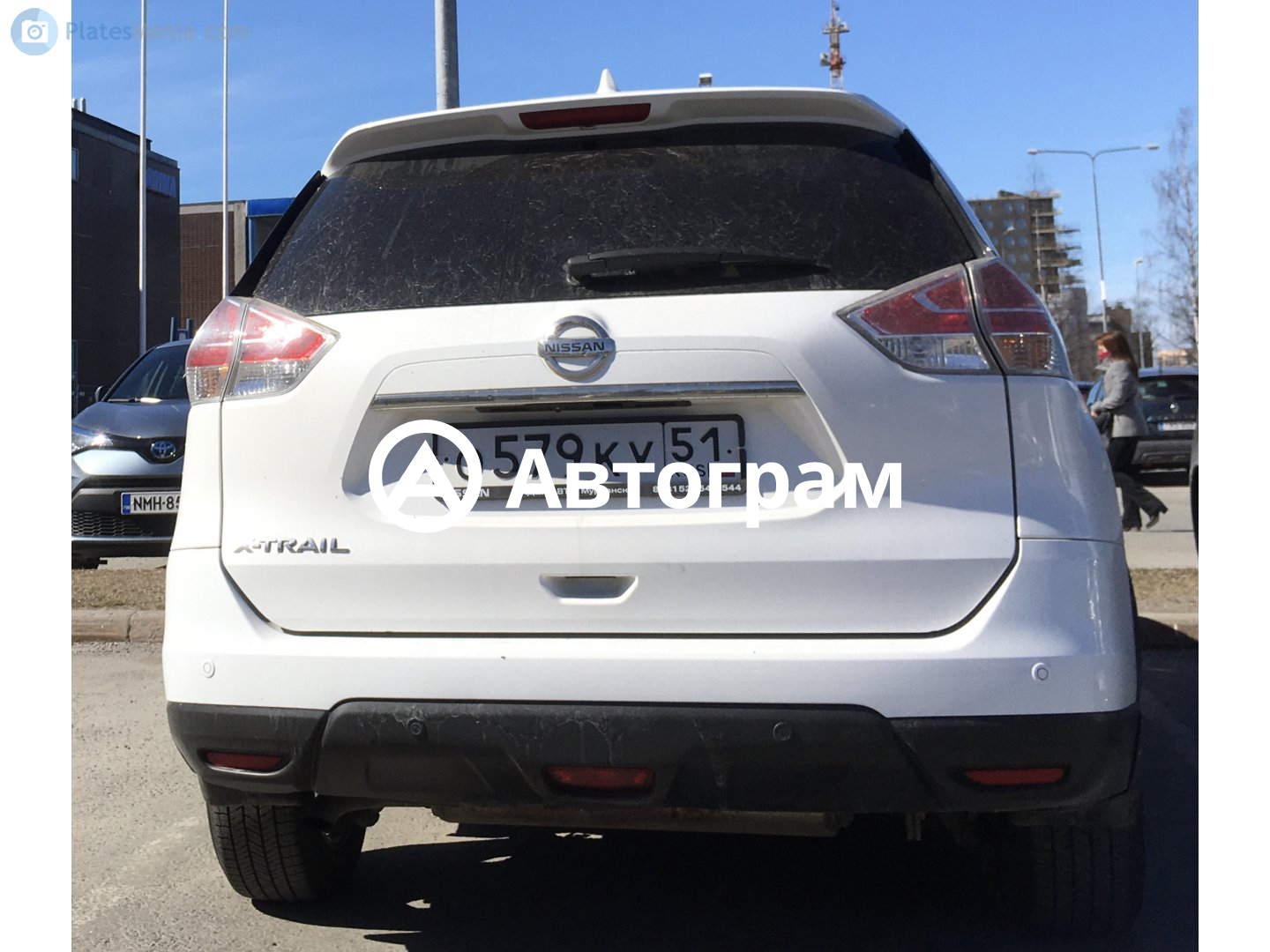 Информация об авто Nissan X-Trail с гос. номеру О579КУ51