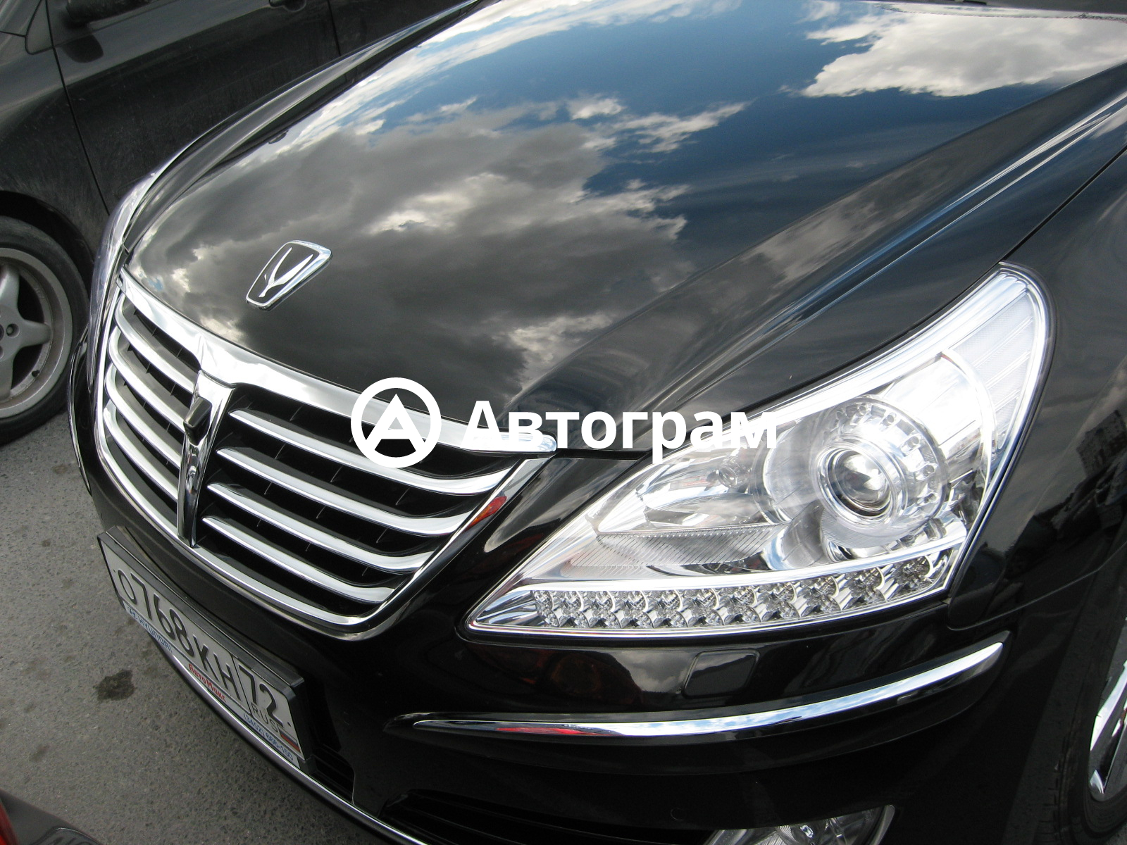 Информация об авто Hyundai Equus с гос. номеру О768КН72