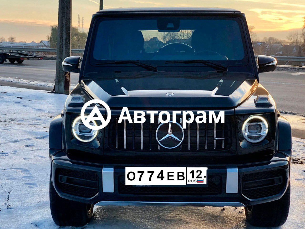 Информация об авто Mercedes-Benz G-Class с гос. номеру О774ЕВ12