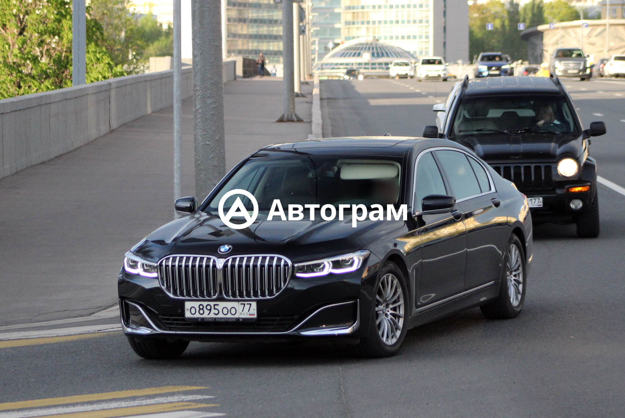 Информация об авто BMW 7 Series с гос. номеру О895ОО77