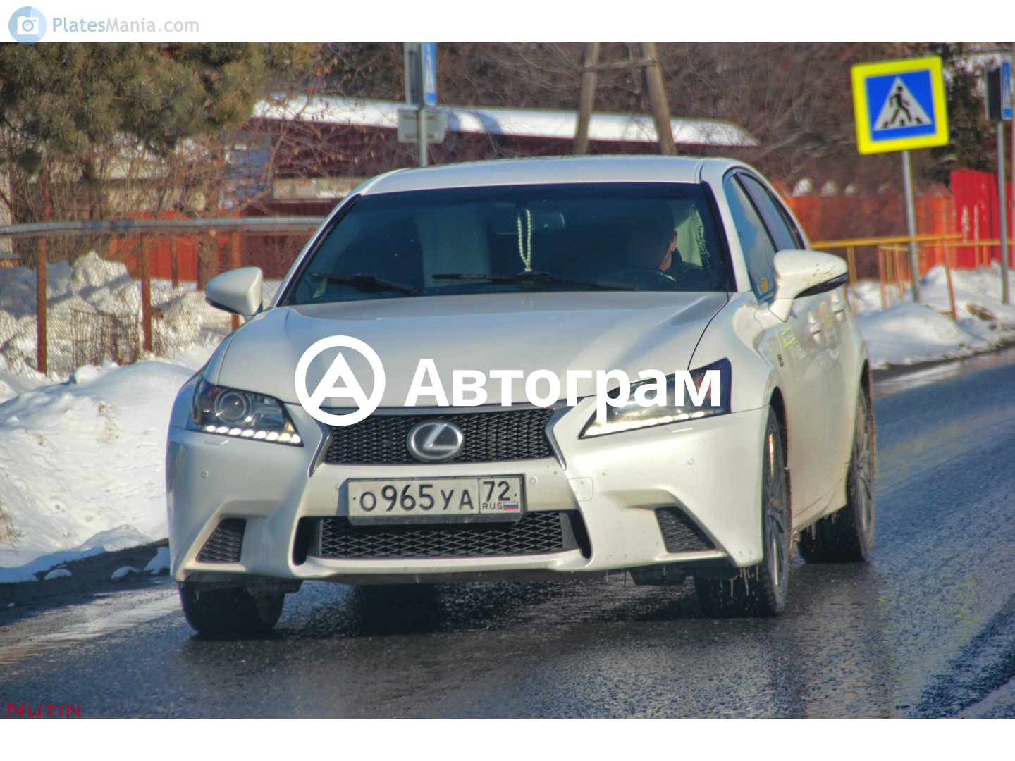 Информация об авто Lexus GS с гос. номеру О965УА72