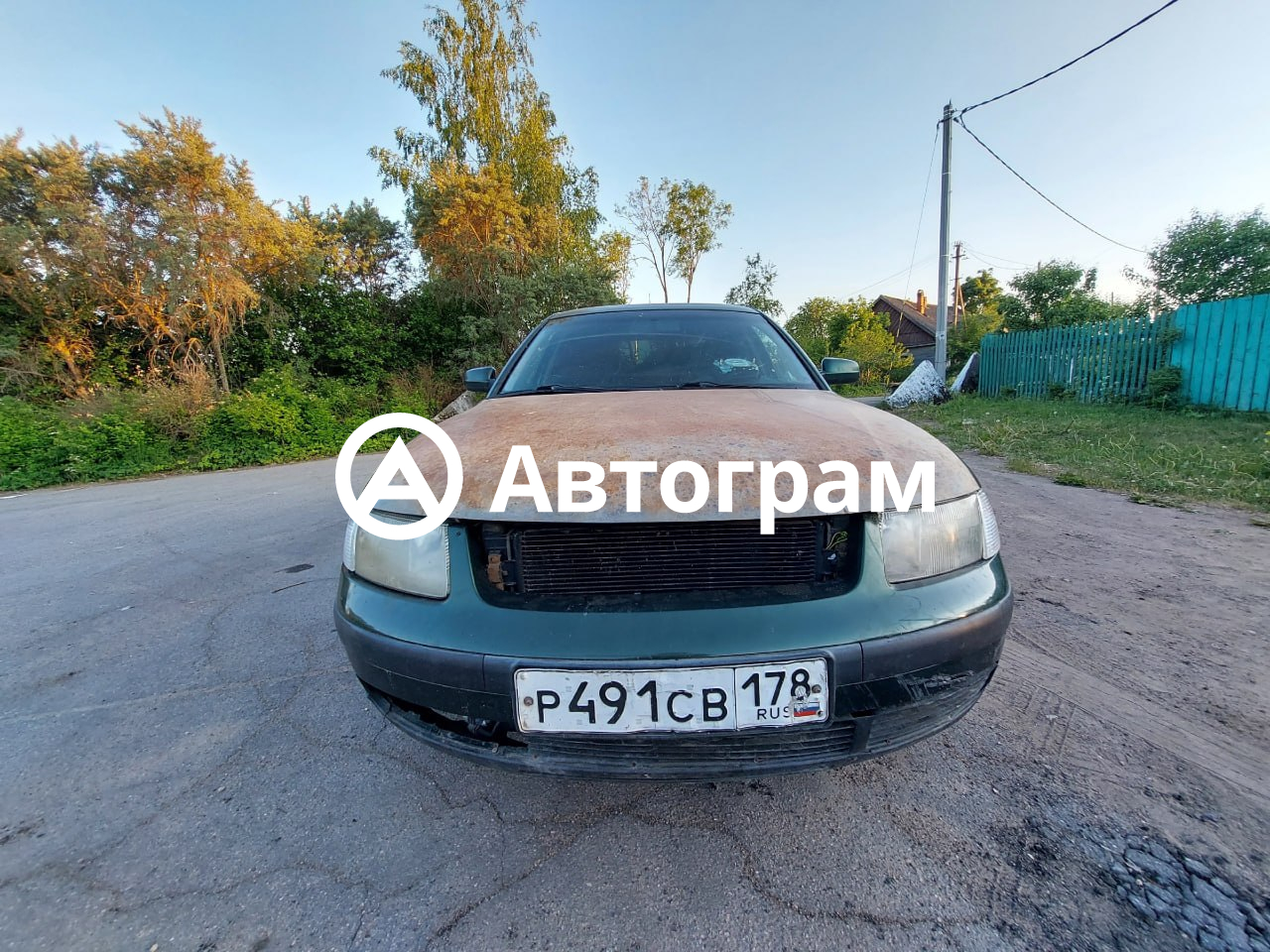 Информация об авто Volkswagen Passat с гос. номеру Р491СВ178