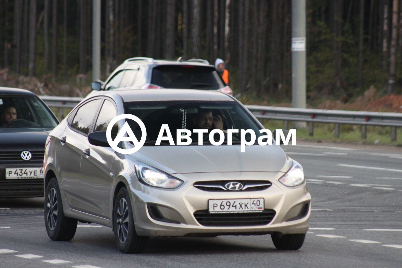 Информация об авто Hyundai Solaris с гос. номеру Р694ХК40