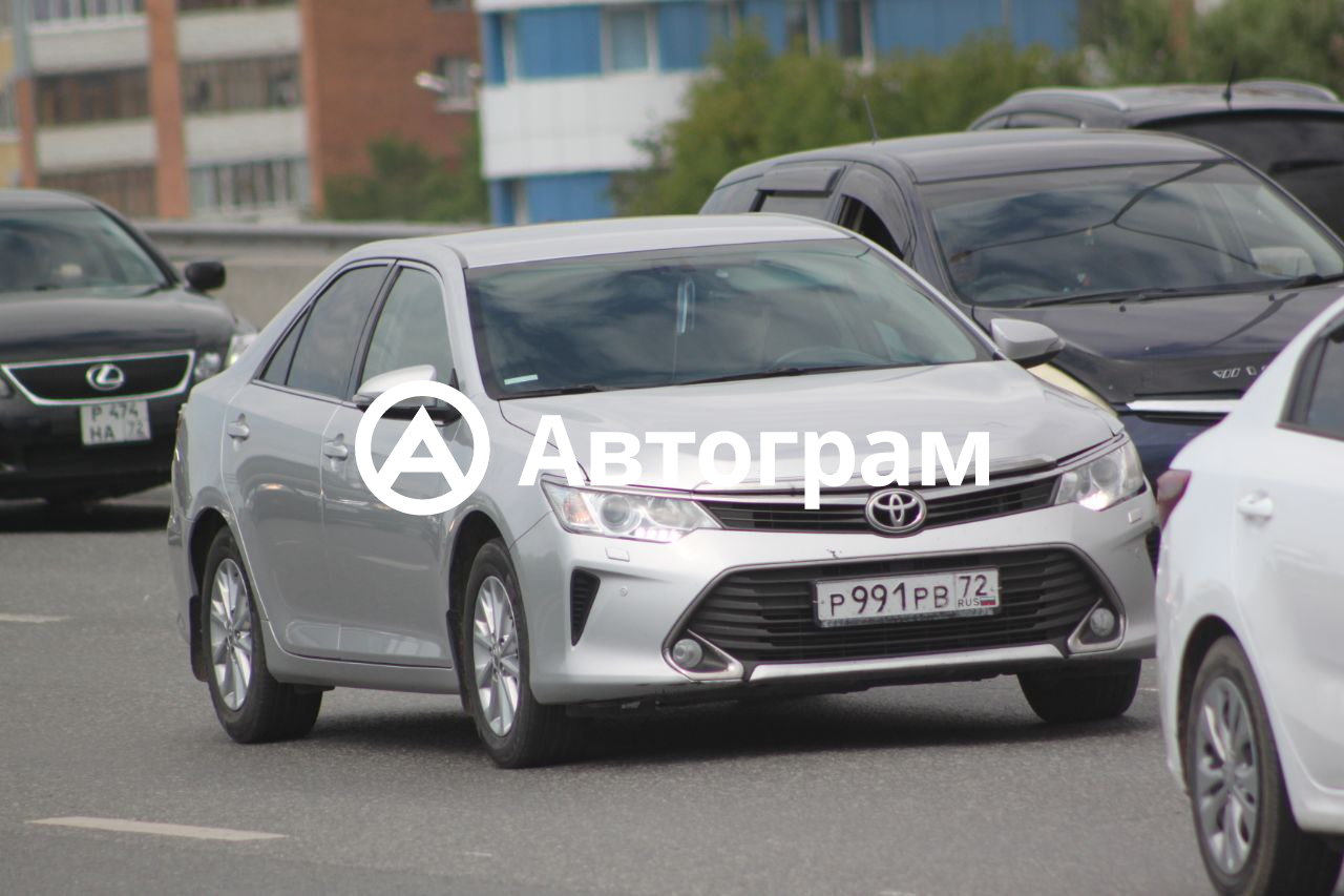 Информация об авто Toyota Camry с гос. номеру Р991РВ72