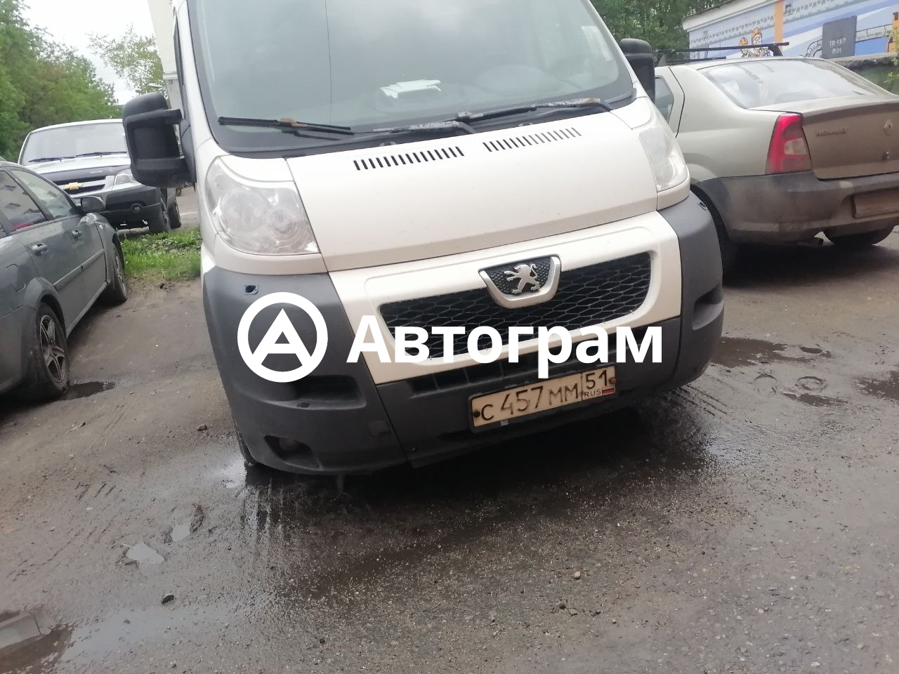 Информация об авто Peugeot Boxer с гос. номеру С457ММ51