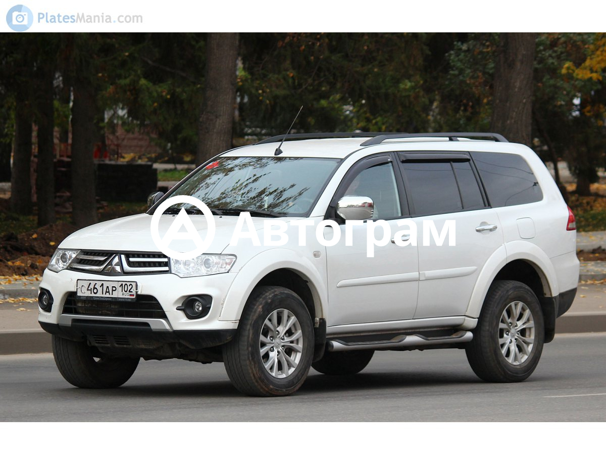 Информация об авто Mitsubishi Pajero Sport с гос. номеру С461АР102