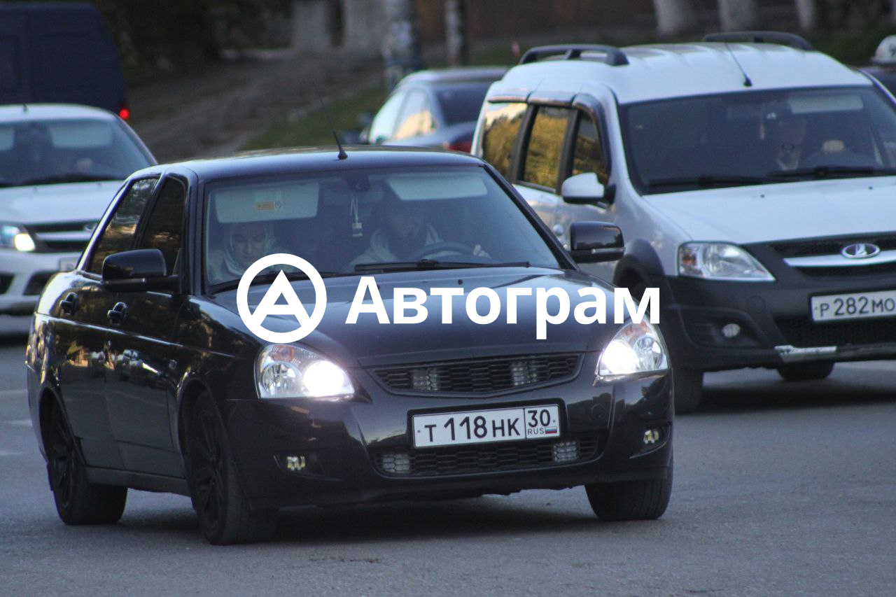 Информация об авто Lada Priora с гос. номеру Т118НК30