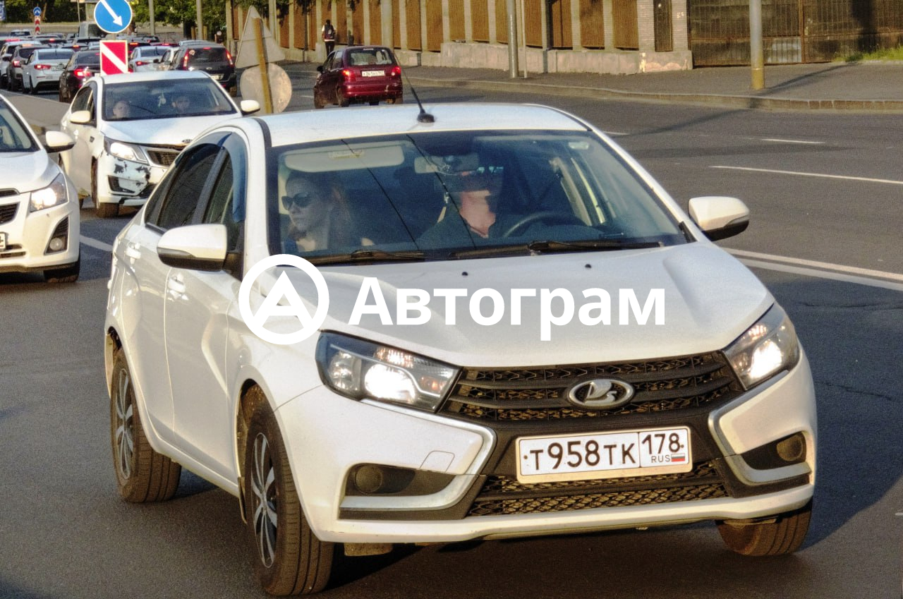 Информация об авто Lada Vesta с гос. номеру Т958ТК178