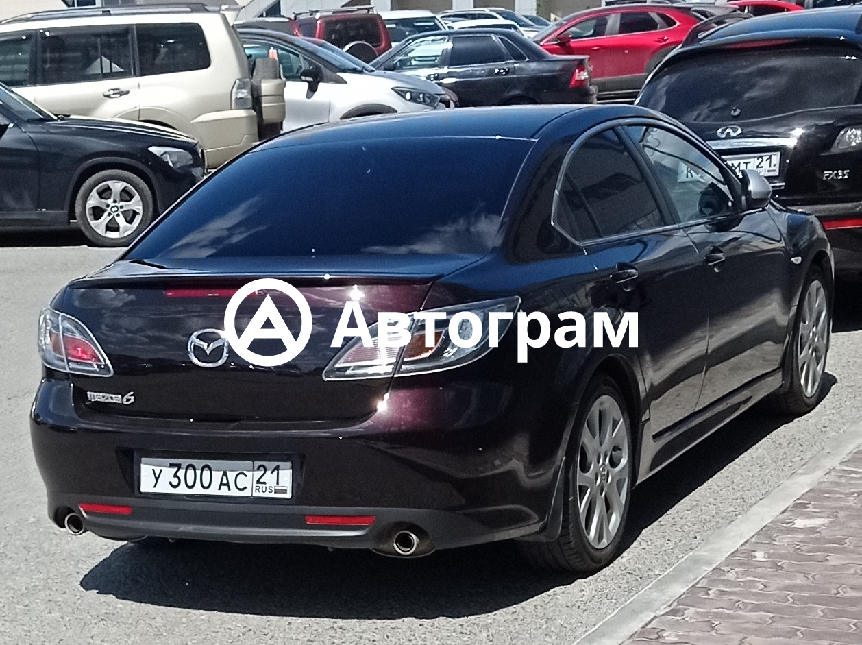 Информация об авто Mazda 6 с гос. номеру У300АС21