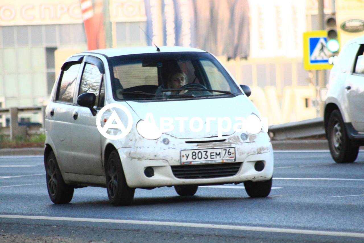 Информация об авто Daewoo Matiz с гос. номеру У803ЕМ76